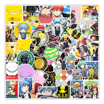 10/30/50PCS Japonski Anime Atentata Razredu Risanka Grafiti Nalepke Boy Toy Kovček Skateboard Dekoracijo Nalepke Nalepke