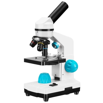 100-2000X povečava študent znanstveni eksperiment, biološki mikroskop