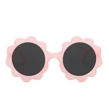 1pc Krog Cvet Obliko Otroci sončna Očala Otrok Vintage sončna Očala Gafas Baby Otrok UV400 sončna Očala Šport za Dekleta Fantje Baby