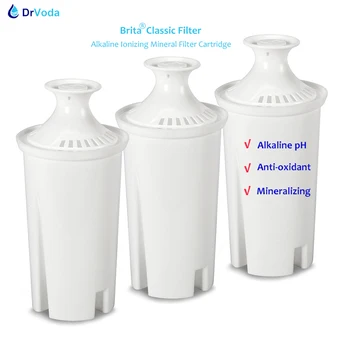 3-Pack-gnome Brita Classic Filtrirni Alkalne Ionizirajočega Zamenjava filtrskega -pH Alkalizer za Vodni Filter Vrč Čistilec