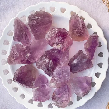 3PCS/Set Novih Naravnih Purple Rose Quartz Crystal Mini Rock Mineralnih Vzorec Zdravljenja Uporabljajo Za Akvarij Kamen Doma Dekoracijo