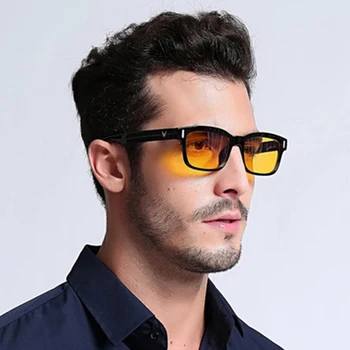 Blue Ray Računalnik Očala Moških Zaslon Sevanja Očala blagovne Znamke Design Office Gaming Modra Svetloba Buljiti UV Blokiranje Oči zaščitna Očala