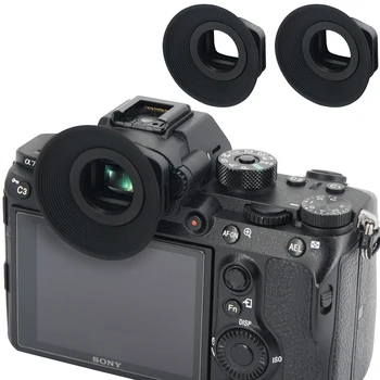 Fotoaparat Eyecup Oči Pokal Okularja Iskala za Sony Alpha A7RII A7RIII A7R IV A7III 7SII A9 A9II