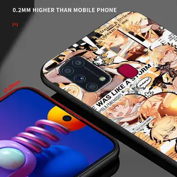 Genshin Vpliv Anime Primeru Telefon Za Samsung Galaxy M51 M31 M31s M30 M21 M11 M01 F41 A9 A7 2018 Kritje Lupini