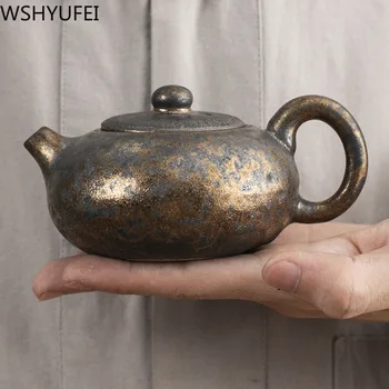 Japonski slog Lončenina Peči spremembe Čaj pot Kitajski Letnik čaj nastavite keramike, porcelana čajnik Oolong čaj Ročno grelnik vode