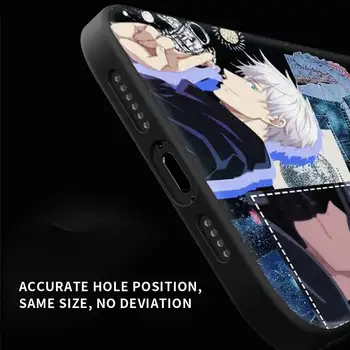 Jujutsu Kaisen anime Silikonski Primeru Telefon Za iPhone Mini 12 12 Pro Max 11 Pro XS Max XR X 7 8 6 6S Plus Kritje Coque Fundas Capa