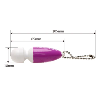 Klitoris Stimulator Vibrator Vroče Prodajo 5 barv Vibracijsko Jajce Bullet Mini AV Magic Massager Palico Adult Sex Igrače za Ženske