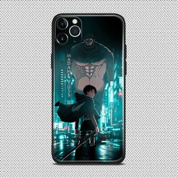 Levi Ackerman Shingeki ne Kyojin anime Za iPhone se 6 6s 7 8 plus x xr xs 11 12 mini pro max mehki silikonski telefon primeru zajema