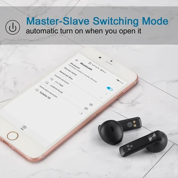 Najnovejši ZLOG S8 TWS Dotik Slušalke Slušalke 13mm Zvočnik Voznik Master-Slave Preklapljanje Načina 5 ur Brezžične S8 Slušalke