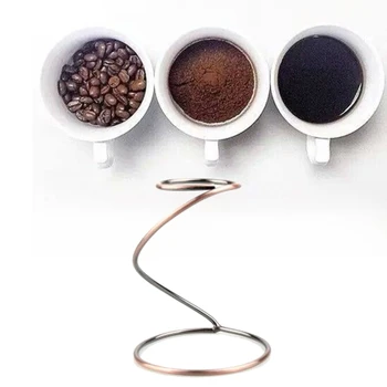 NHBR Kave V60 Nastavite s Spiralno Imetnik Podporo Kave v Oblaku, Izmenjava Lonec Kave Ročno Prebijanje Orodje Bronasto