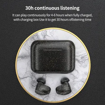 Novo TWS Brezžične Bluetooth Slušalke 5.0 HiFi Stereo Zmanjšanje Hrupa Čepkov Šport Slušalke Brezžične Slušalke Z Mikrofonom