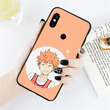 Odbojka Haikyuu Hinata napadov Anime Primeru Telefon Za Xiaomi Redmi opomba 7 8 9 t k30 max3 9 s 10 pro lite