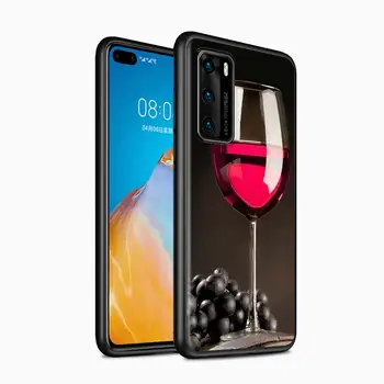 Pitje Piva, Vina Za Huawei P Smart-E Ž Pro Plus 2018 2019 2020 2021 Mate 20 20X 5G 30 lite Pro Black Primeru Telefon