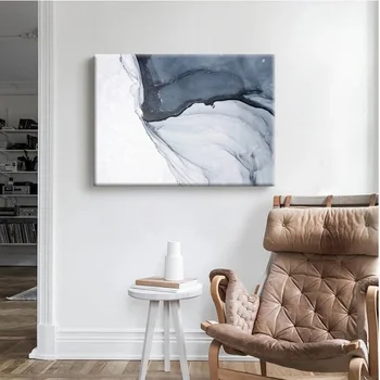 Platno Tiskanje Fotografij za Plakat Stenske Poslikave stikalo Meter polje Nordijska abstraktna Umetnost dnevni sobi Doma dekorativno slikarstvo brez okvirjev