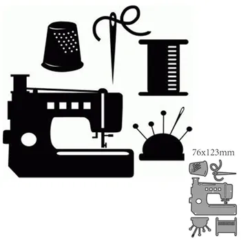 Rezanje kovin Matrice Cut Plesni Šivalni stroj, ki blago Dekoracijo Album Papir Obrti Nož Plesni Rezilo Udarec Matrice