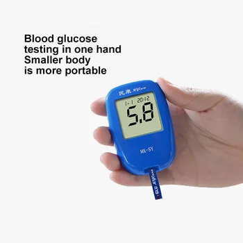 Samodejno Večfunkcijsko Glukoze V Krvi Monitor Meter Za Sladkorno Bolezen Test Za Merjenje Glucometro Sladkorja Podatkov Zdravstvenih Naprav