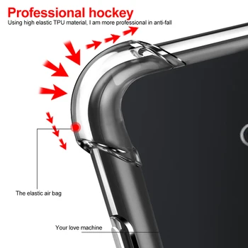 Shockprood Ohišje za Samsung Galaxy S21 Ultra 5G Primeru Pregleden TPU Ohišje za samsung galaxy s21 plus s21+ 5g Kritje za s21 5G