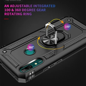 Shockproof Magnetni Oklep Obroč Ohišje Za Huawei P30 P40 Pro P20 Lite Mate 30 P Smart Z Y9 Prime 2019 Čast 20 9X Nova 5T 6SE 7i