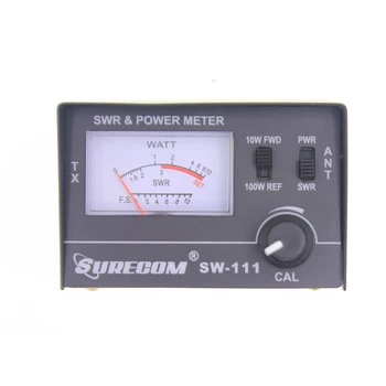 SURECOM SW-111 SWR / Merilnik Moči 100 W, za CB Radijska Antena za Test SWR ali Relativne Moči