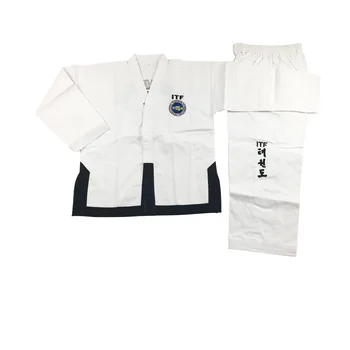 Taekwondo Dobok Standard ITF Enotno Za Glavnega Pomočnika Lepe Vezenine Taekwondo bo Ustrezala 보조 코치 유니폼