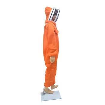 Ultra Prezračevane 3D Air Bombažne Tkanine Čebel Obleko Astronavt Tančico Čebelarstvo Obleko Zaščita za Čebelarje Zlahka Prevzame & Off