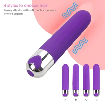 V obliki srca za ponovno Polnjenje Silikonski Vibrator Vaginalne Masaža Sex Igrače za Ženske, G-Spot z vibriranjem Klitoris Ženski Masturbator