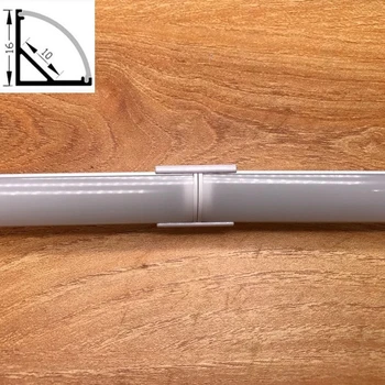V/U tip aluminija 90/180 stopinj priključek indikatorska lučka bar aluminij profil priključek