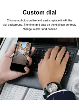 Za ASUS Zenfone Max Plus M2 ZB634KL G553KL ZB633KL ZB631KL Pametno Gledati Bluetooth kličete Smartwatch Srčni utrip Moški Športni