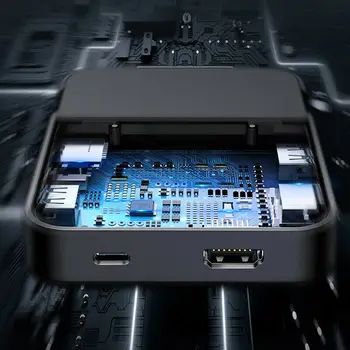 Za MacBook Samsung 7 V 1 Tip C HUB Priklopno Postajo, Telefon Stojalo Dex Pad Postaje USB C Do HDMI je združljiv Dock Moč Polnilnik
