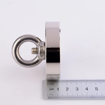 150 kg Močnim Neodymium N52 Magnet Ribolov Magnet Magnetni Material Morju Reševanje Recovery Iskanje Magneti z Vrvjo Možnost