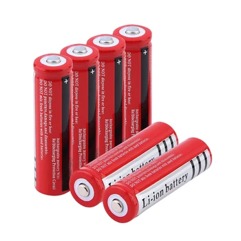 18650 Litijeva Baterija 3,7 V Volt 4800mah BRC 18650 Polnilna Baterija Li-ion, Litij Baterije Za Napajanje Banka Baklo