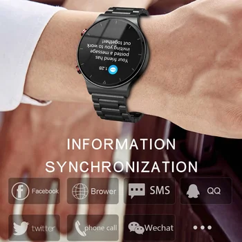 2021 Poslovni Smart Watch Moških Bluetooth Klic Glasba Igra Šport Fitnes Tracker VS E13 L13 MT3 GTS Ženske Smartwatch Podpira Telefon
