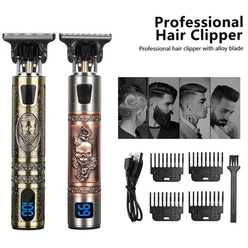 2021 T9 USB lase clipper polnilna lase clipper frizuro akumulatorski britev brivnik za moške, striženje brado razor