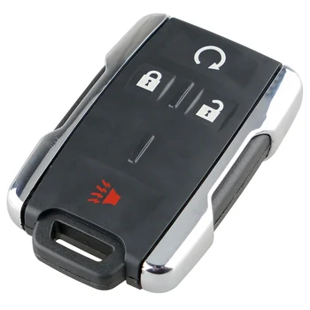 3 + 1 Gumb Universal Black Avto Vstop brez ključa Smart Remote key Lupini M3N-32337100 Primerna za Cadillac Chevrolet