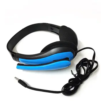 3,5 mm žične stereo gaming slušalke hrupa-preklic lahke slušalke z mikrofonom subwoofer head-mounted gaming slušalke