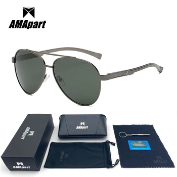 AMApart Visoke Kakovosti Polarizirana sončna Očala Za Moške Vožnje Športni Ribolov na Prostem UV400 Zaščito Proti Bleščanju