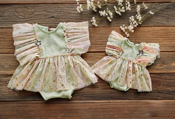 Baby Novorojenčka Fotografija Rekviziti Baby Girl Oblačenja Princesa Romper Jumpsuit Obleko Fotografije Oblačil