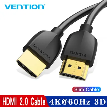 Banja HDMI Slim HDMI na HDMI 2.0 HDR 4K@60Hz za Cepilec Extender 1080P Kabel za PS4 HDTV Projektor 2m 3m Kabel HDMI