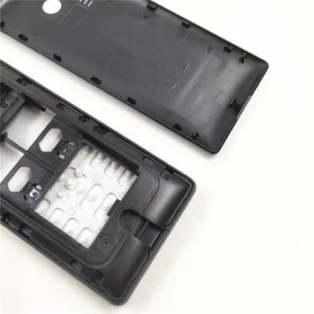 Celotno Ohišje Za Nokia 216 Spredaj v Sredini Okvirja Baterije Hrbtni Pokrovček Primeru 216DS RM-1187