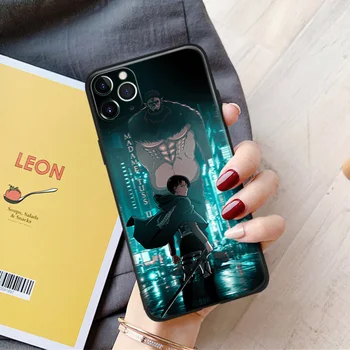 Levi Ackerman Shingeki ne Kyojin anime Za iPhone se 6 6s 7 8 plus x xr xs 11 12 mini pro max mehki silikonski telefon primeru zajema