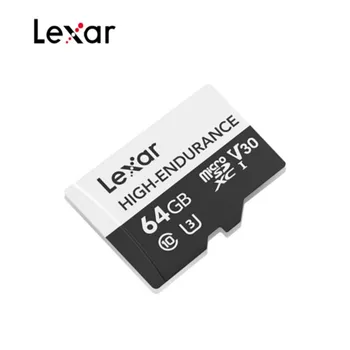 Lexar Visoko Vzdržljivost TF Kartice Micro SD Kartico Max 100MB/s Pomnilniško Kartico 32GB SDHC V10 64GB 128GB SDXC V30 C10 Neprepustna Za 4K Video