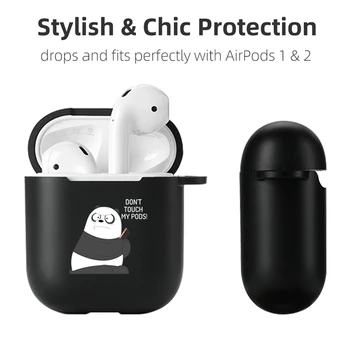 Luksuzni Primeru Za Airpods Primerih Silicij Srčkan Risanka Brezžične Bluetooth Slušalke Funda Apple Airpods Pro Airpod 2 Letalski stroki Odbijača