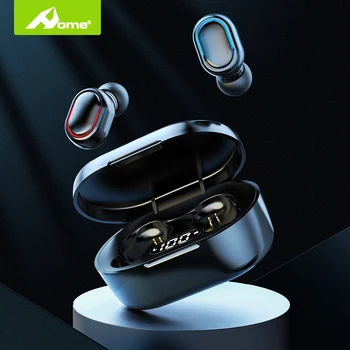 Mini Brezžične Slušalke Z LED Polnjenje Primeru Slušalke Z Mikrofonom TWS Čepkov ročaji očal Fone Sem Fios Bluetooth Slušalke