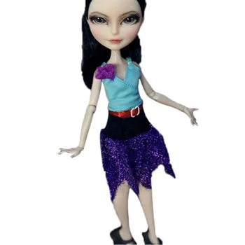 Moda Doll Obleke Za Monster High Oblačila Vrh Hlače Hlače Za Vedno Po Visoko Obleko Obleke 1/6 BJD Pribor Otroci DIY Igrača
