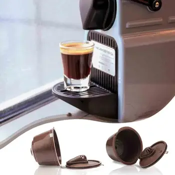 Nespresso Aparat Kapsule Pod Pokal Cafeteira Večkratno uporabo se lahko ponovno polnijo Kapsule Stroki, za Nescafe Capsula Kave Orodja