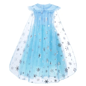 Obleko Elsa Obleke za Dekleta Princesa Stranka Elsa Kostum Snow Queen Halloween Cosplay Elza Vestidos Božič Dekleta Oblači