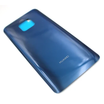 Original Huawei Mate 20 Pro Nazaj Stanovanj steklenim pokrovom Baterije Zadnja Vrata Stanovanja Plošča Nadomestnih Delov Za Huawei LYA-AL00 &Logotip