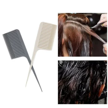 Poklicni Velik Široko Zob Glavniki Za Hook Ročaj Detangling Zmanjša Izpadanje Las Comb Pro Hairdress Salon Barvanje Styling BrushTool