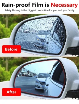 Polno Kritje Anti Meglo Film Rainproof vzvratnimi ogledali za Toyota Corolla E210 210 2019 2020 Avto Nalepke Čisto Filmov Dodatki