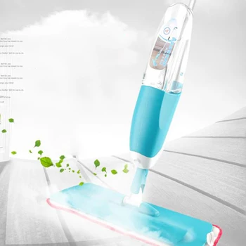 Spray Tla Mop Z Večkratno Uporabo Mikrovlaken Blazine 360-Stopinjski Ročaj Mop Za Kuhinjo, Laminat, Les, Keramične Ploščice, Talne Čiščenje